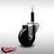 Service Caster 3.5'' SS Phenolic Wheel Swivel 3/4'' Expanding Stem Caster SCC-SSEX20S3514-PHS-34 - alternate 4